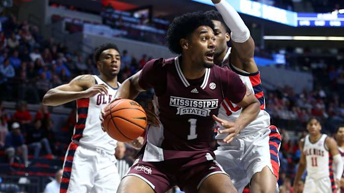 Mississippi State Bulldogs forward Tolu Smith.